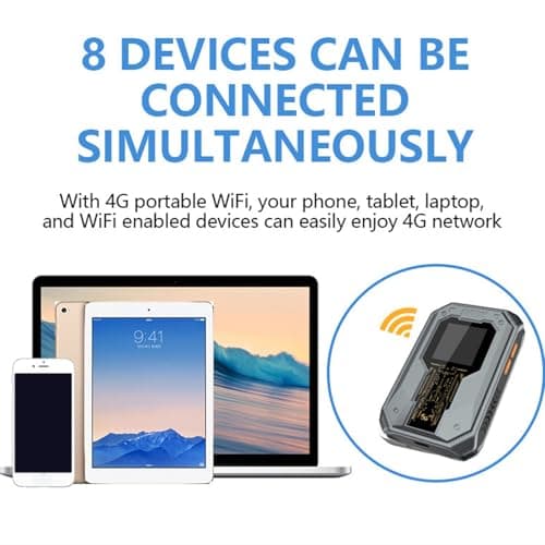 GOWENIC 4G LTE Pocket WiFi Device Portable Internet Travel Router — view 3