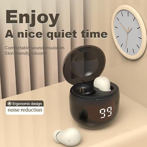 Invisible Mini Wireless Bluetooth Earbuds,Small Ear Buds for Side Sleepers — view 4