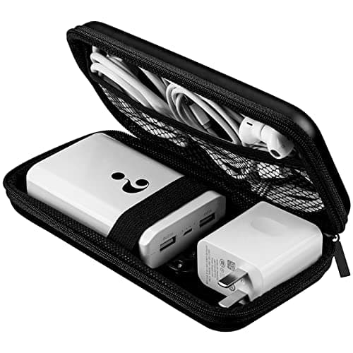ACOCOBUY Power Bank Case Shockproof Hard EVA Carrying Case for Hard Drive
