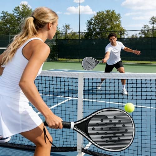 Pickleball Racket Carbon Fiber Portable Non-Slip Ergonomic Paddle — view 3
