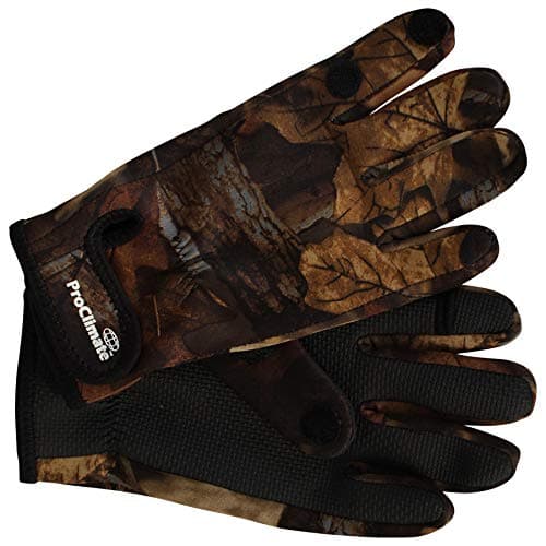 Undercover Mens Pro Climate Fishermans Neoprene Gloves MA140 Camo S/M