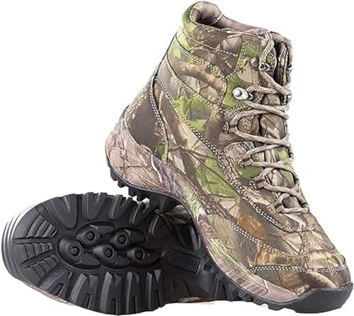 SANANG Waterproof Hunting Shoes Camo Lightweight Hiking Shoes Men's Military Tactical Army Combat Boots Size 5.5-12