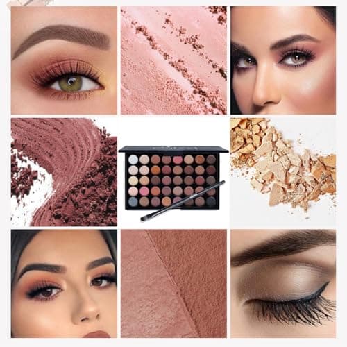 All in One Makeup Kit - Makeup Kit for Women - Travel Portable Makeup Set for Beginners - Makeup Essential Bundle Include Foundation Eyeshadow Palette Lipstick Eyeliner Mascara Cosmetic Brush Set Gift — view 2