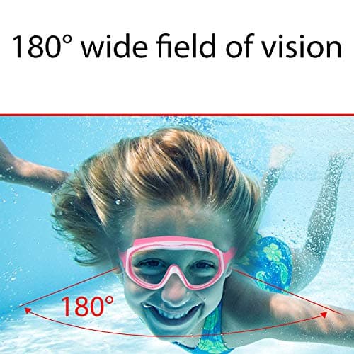 Yizerel 2 Pack Kids Swim Goggles, Swimming Glasses for Children and Early Teens from 3 to 15 Years Old, Wide Vision, Anti-Fog, Waterproof, UV Protection — view 4