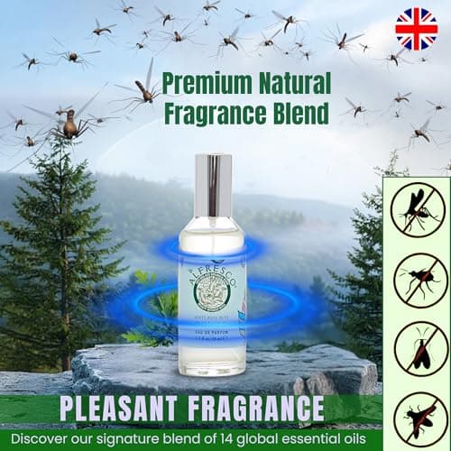 Alfresco - Power, Anti Bug Bite Eau De Parfum, Natural Fragrance Spray - Essential Oil Blend Insect Repellent, DEET-Free Travel Essentials - Unisex (50ml) — view 2