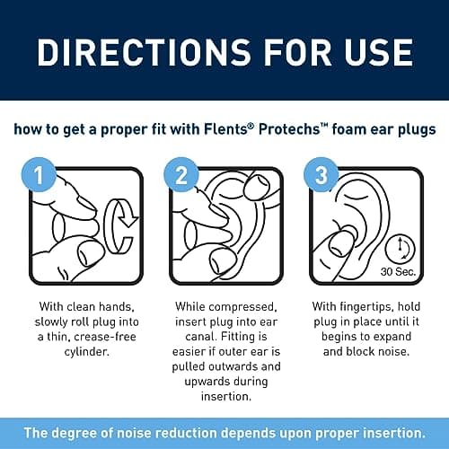 Flents Quiet Time Comfort Foam Ear Plugs - 10 Pair — view 6