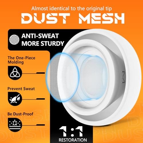 Inesore Replacement Ear Tips for AirPods Pro 1/2, 4 Size-White — view 4