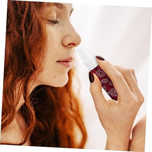 MUSISALY Perfume and Print Mini 12pcs Bottles Spray Flower Refillable Atomizers Glass for 10ml Leak Resistant Scratch Size Perfumes Essential Oils Travel — view 6