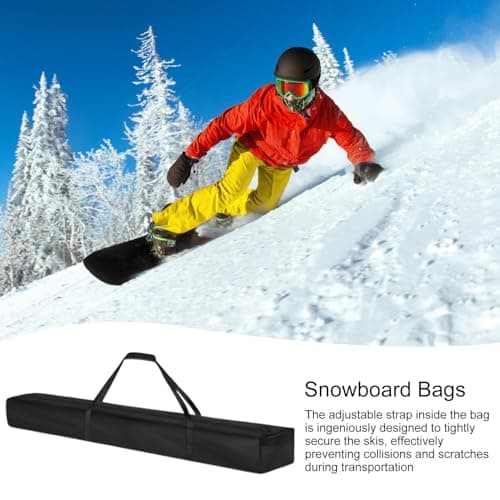 Snowboard Carry Bag Waterproof Outdoor Activities Flying Travel Transport — view 3