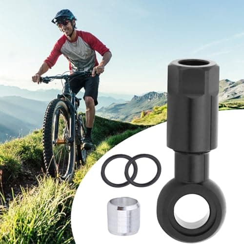 Hydraulic Brake Hose Connector Bike High-Tension Precision Weatherproof — view 3