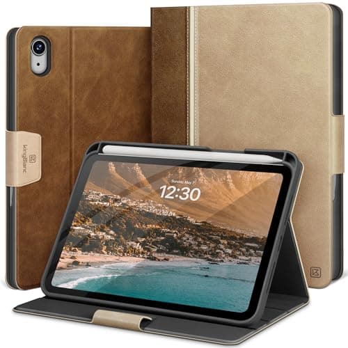 KingBlanc Case for iPad mini 7 (A17 Pro) 2024, mini 6 Beige