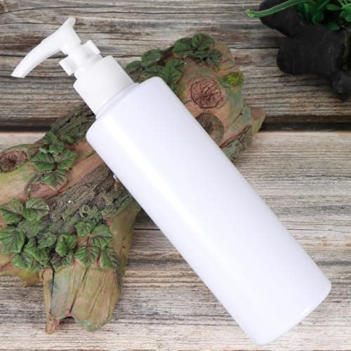 6 Pack 250ml Plastic Pump Dispenser Lotion Bottle White — view 6