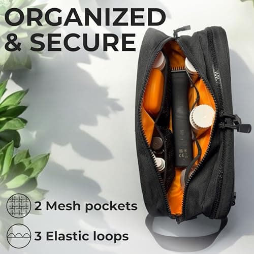 ARMORWERK Professional Tactical Toiletry Bag for Men - Extra Large Wet & Dry Compartment Separate Dopp Kit, Tactical Molle Travel Toiletry Bag — Perfect Mens Toiletry Travel Bag or Dopp Kit Men, — view 5