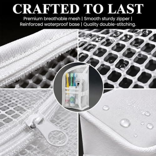 Aribliseza travel pouch, 2 pieces, cosmetic bag, makeup bag, waterproof — view 5
