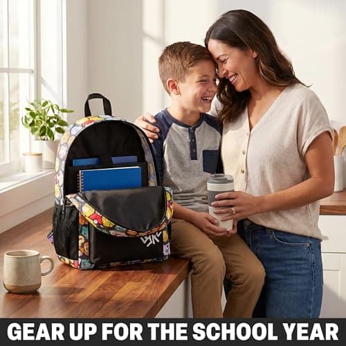 Get Trend Pokemon Boys Large Backpack, 46cm Padded Strap School Bag — view 5