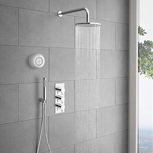 LEICKE Bluetooth Shower Speaker, Dust/Steam/Waterproof, Portable Wireless Speaker with Suction Cup, Compatible with Siri & Google Assistant, 18W Surround Sound, White — view 5
