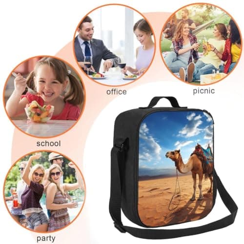 Lunch Bag for Women & Men Insulated Lunch Box Leakproof Cooler Tote Bags — view 5