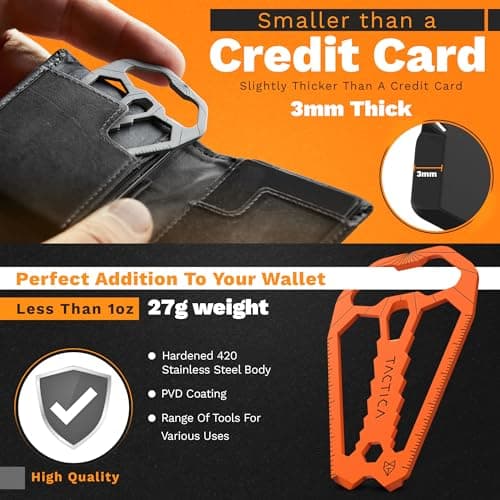 M010 Credit Tool Card (Orange) — view 2