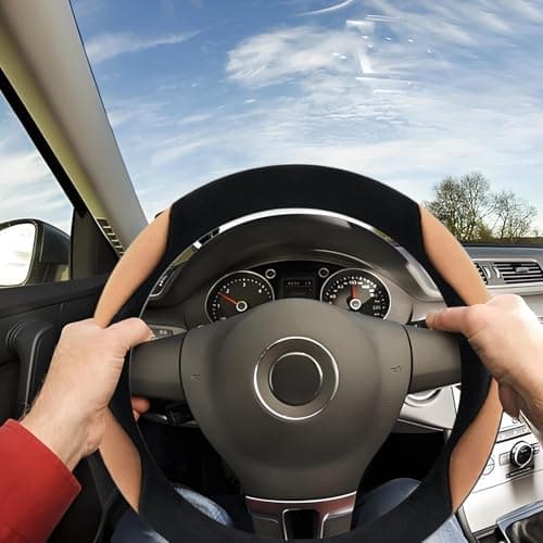 Steering Wheel Cover Soft Anti-Slip Thermal — view 2
