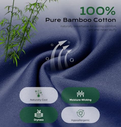 MUSICOZY Sleep Mask Headphones | 100% Blackout 3D Organic Bamboo Cotton — view 2