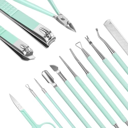 Manicure Set 10pcs Professional Nail Clippers Kit Pedicure Care Tools — view 3