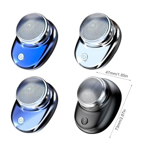 Portable Men's Electric Shaver With Quick Charging USB Rechargeable Shaver Precise Trimmer Grooming Tool For Men — view 4