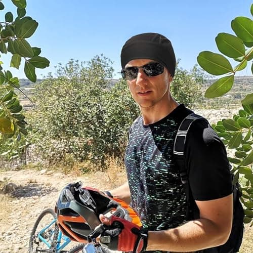 Fitness & Yoga Spring Summer Europe States Adult Hat for Men Women Outdoor Sports Baotou Hat – Versatile Sun Breathable Lightweight Ideal for Travel and 2PCS (Black, One Size) — view 4