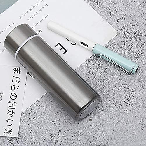 150ml Mini Cute Coffee Vacuum Small flasks Small Capacity Portable Stainless Steel Travel Drink Water Bottle Insulated Cup (Silver) — view 3
