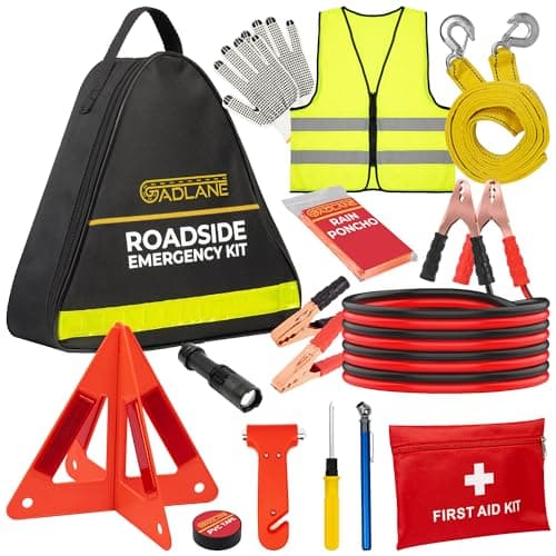 GADLANE Car Breakdown Emergency Kit - Large Roadside Car Emergency Kit