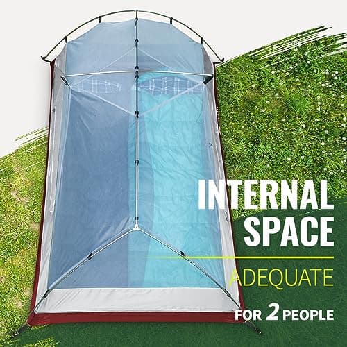 Forceatt Camping Tent, 2-3 Man Tent PU3000mm Waterproof DomeTent Lightweight Portable Easy Setup for Hiking Backping Eurohike — view 5