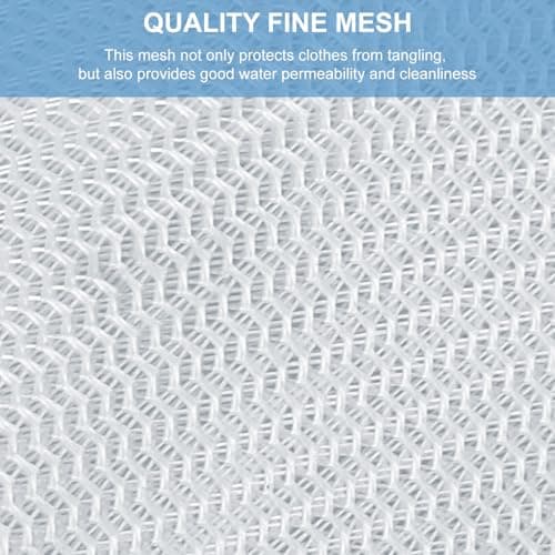 BAGAIL Mesh Laundry Bags, Washing Machine Wash Bags, Reusable and Durable Mesh Wash Bags for Delicate Blouse, Hosiery, Underwear, Bra, Lingerie and Baby Clothes, Great for Travel Storage Organization — view 5