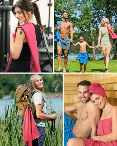 Fit-Flip Microfibre Towel - Compact, Ultra lightweight & Quick dry — view 5