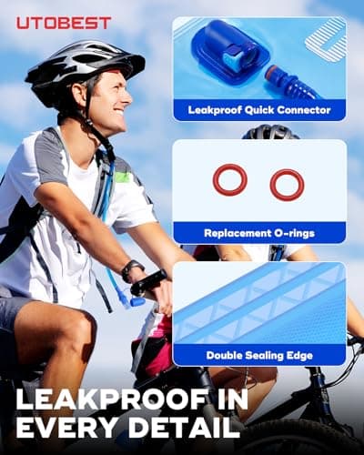 UTOBEST Hydration Bladder 3L Water Bladder for Hiking Backpack — view 3