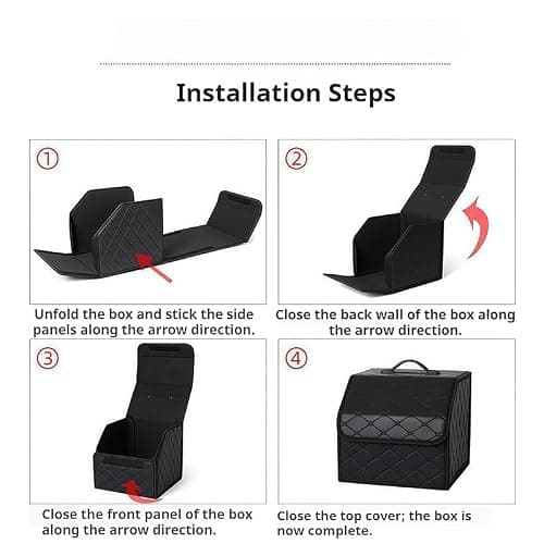 Leather Car Boot Storage Organiser for Lexus CT/GS/LS/ES — view 3