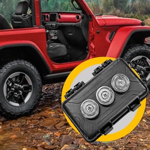 Small Magnetic Key Holder Box Safe Protective Key Box Car Accessories — view 3