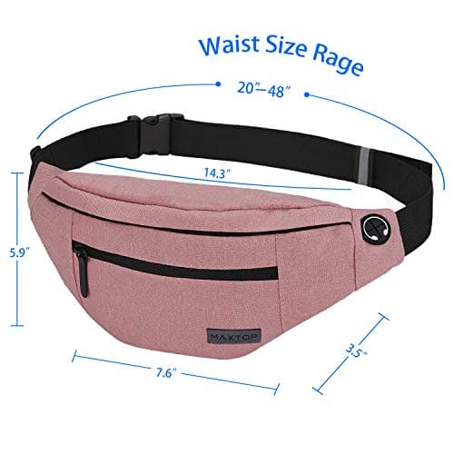 MAXTOP Large Bumbag Waist Fanny Pack for Men Women — view 5