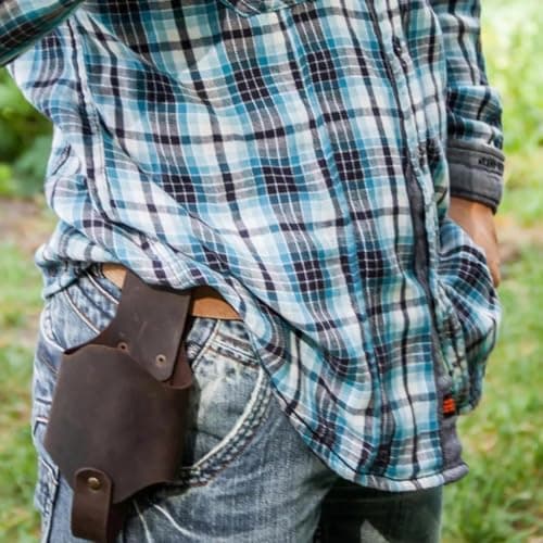 PU Leather Beer Holster Bottle Holders 2PCS Beer Holster Belt PU Leather Bottle Belts Cool Accessories Drink Waist Bag Holder For Outdoor Picnic — view 5