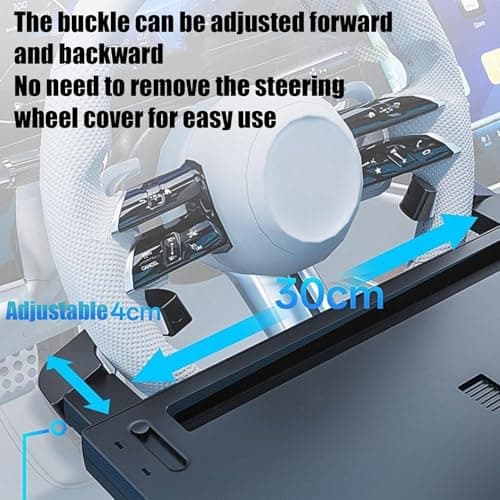 Steering Wheel Desk Non-Slip Extendable Workstation — view 5