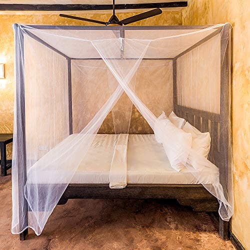Mosquito Net for Queen & King-Size Beds - 2-Side-Opening Bed Canopy — view 2