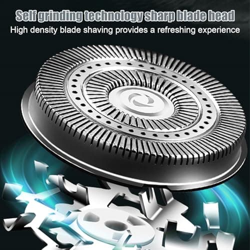 Homirty Mini Shavers for Men Electric Razor, Waterproof Shaving Machines, Mini Portable Electric Shaver, USB Rechargeable Waterproof Shaver with LED Display, Pocket Size Beard Trimmer for Home Car — view 4