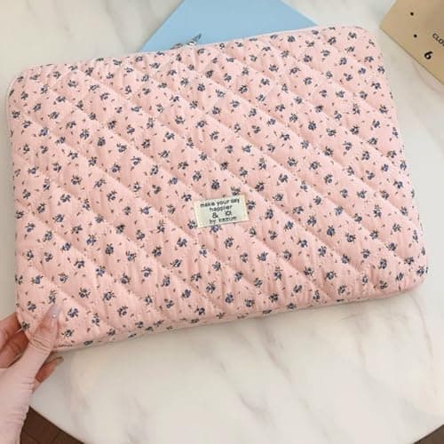 TUXCAXI Stylish Laptop Sleeves With Scratch-Resistant Zipper For Travel Enthusiasts Macbooks Sleeve 13 Inch Soft Cotton Lining Computer Cases For Laptops, Yellow, 11-inch — view 3