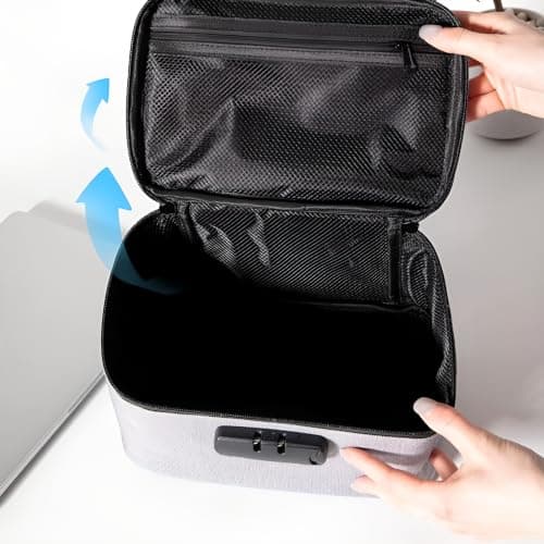 Large Capacity Travel Organizer Pouch, Travel Shockproof Carrying Case For Passport Cash Credit Cards Earphone Watch — view 5