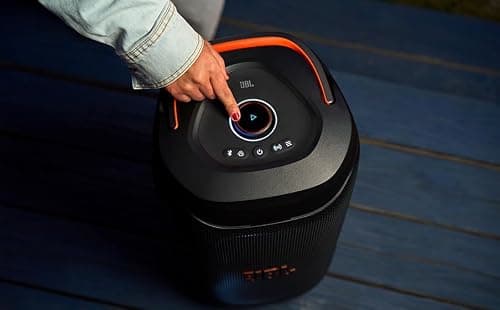JBL PartyBox 130, Portable Party Speaker with Foldable Handle, Black — view 5