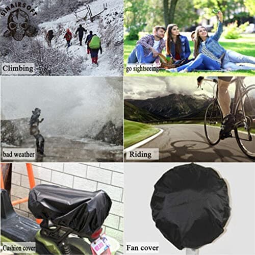 SINAIRSOFT Backpack Rain Cover 20L-35L waterproof sunscreen Maple camo — view 5