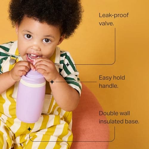Tommee Tippee Insulated Active Spout Cup 12m+, 266ml, Blue and Yellow — view 3