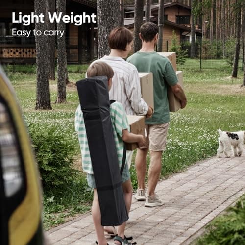 Quictent Pop Up Canopy, Portable Waterproof Gazebo with Carry Bag, 3x3m Lightweight Shelter Tent for Parties, Camping, Festivals, Garden Events, Navy — view 5
