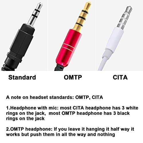EBOOT 3 Pcs Airplane Headphone Adapter Airline Flight Adapter for Headphone — view 5