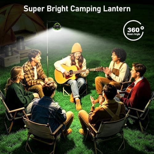 Blukar Camping Lights, Camping Lantern Outdoor Lamp with Magnetic Base — view 2