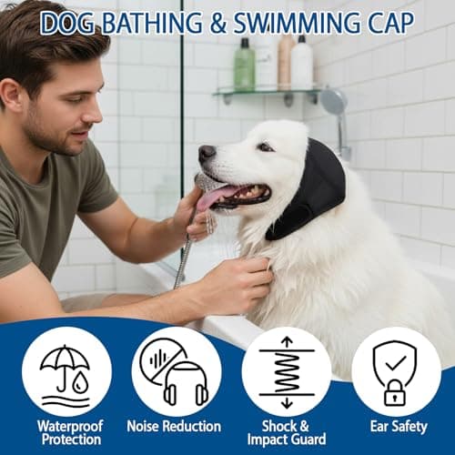 SurPse Dog Ear Muffs - Noise Cancelling & Dog Comb for Grooming - Anxiety Relief Ear Protection, Dog Brush for Shedding, Perfect for Fireworks & Travel — view 6
