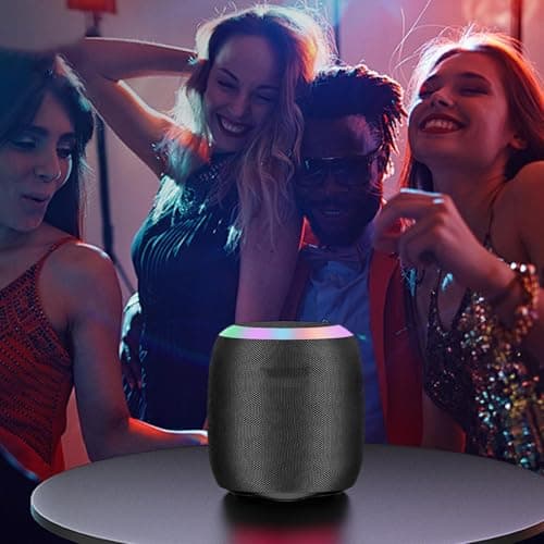Portable Wireless Speaker - Mini Rgb bluetoth, Compact Loud Outdoor Audio Device, Travel Speakers | Suitable for Home Camping Picnic Beach Adventures Parties Music Streaming Entertainment Sesions — view 2